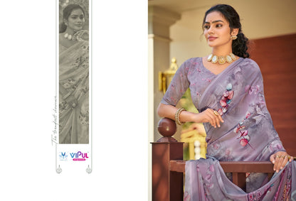 Riddhi Vol 15 Vipul Georgette Sarees Wholesaler India