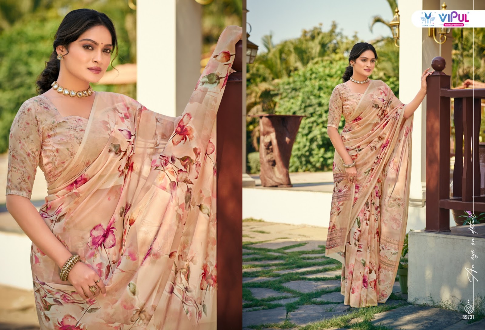 Riddhi Vol 15 Vipul Georgette Sarees Wholesaler India