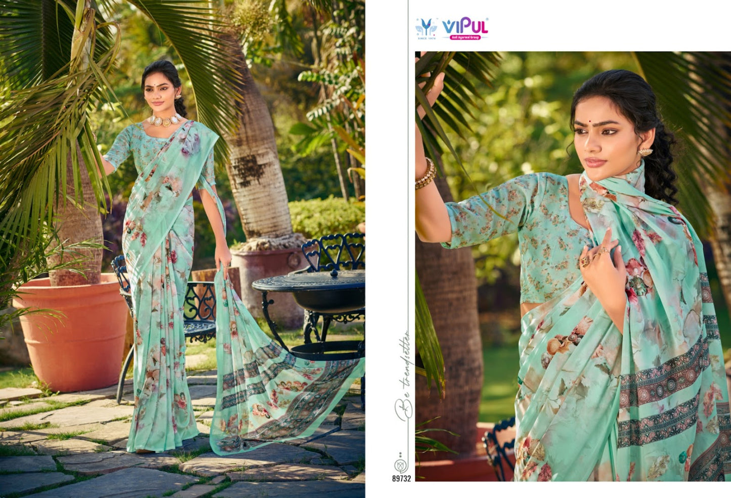 Riddhi Vol 15 Vipul Georgette Sarees Wholesaler India