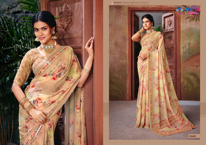 Riddhi Vol 18 Vipul Georgette Sarees Wholesaler