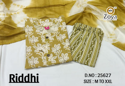 Riddhi Zoya Rayon Readymade Pant Style Suits Supplier