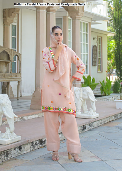 Ridhima Farshi Afsana Kanjivaram Pakistani Readymade Suits Wholesale