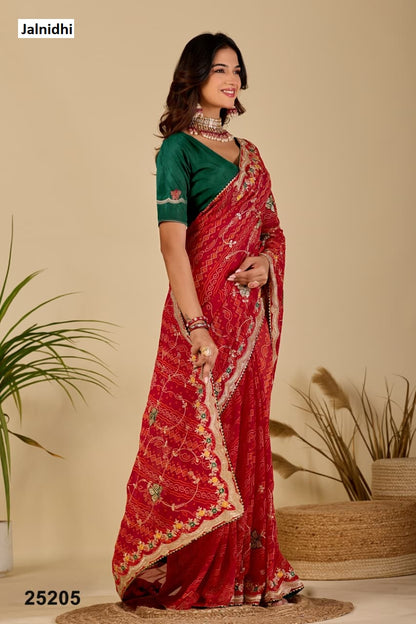 Ridhima Jalnidhi Georgette Sarees Wholesaler