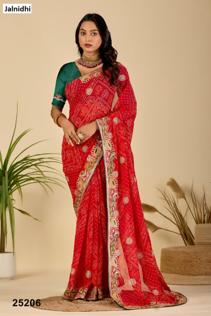Ridhima Jalnidhi Georgette Sarees Wholesaler