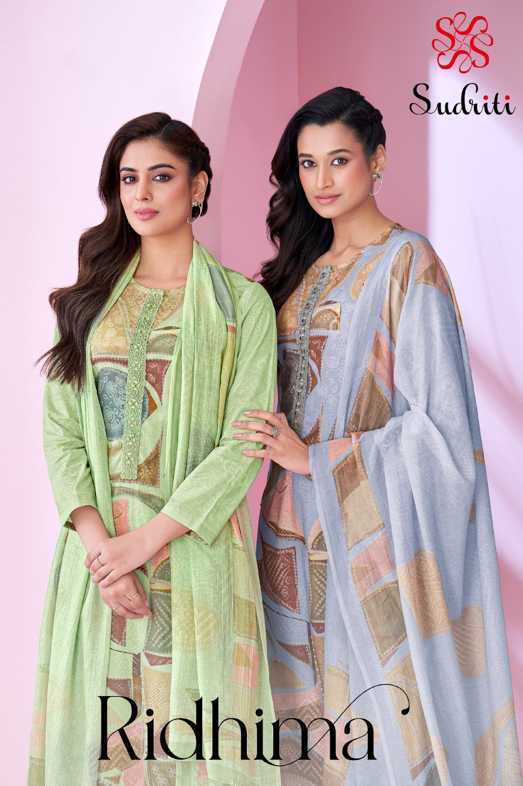 Ridhima Sudriti Sahiba Pure Cotton Pant Style Suits Supplier Ahmedabad