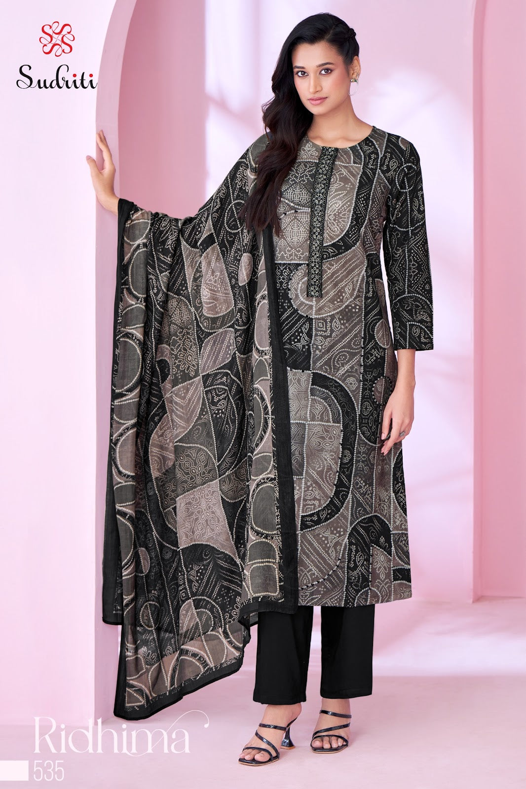 Ridhima Sudriti Sahiba Pure Cotton Pant Style Suits Supplier Ahmedabad