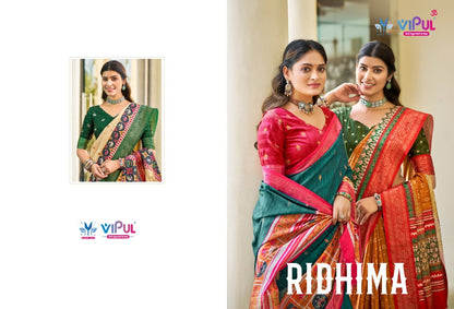 Ridhima Vipul Silk Sarees Exporter Ahmedabad