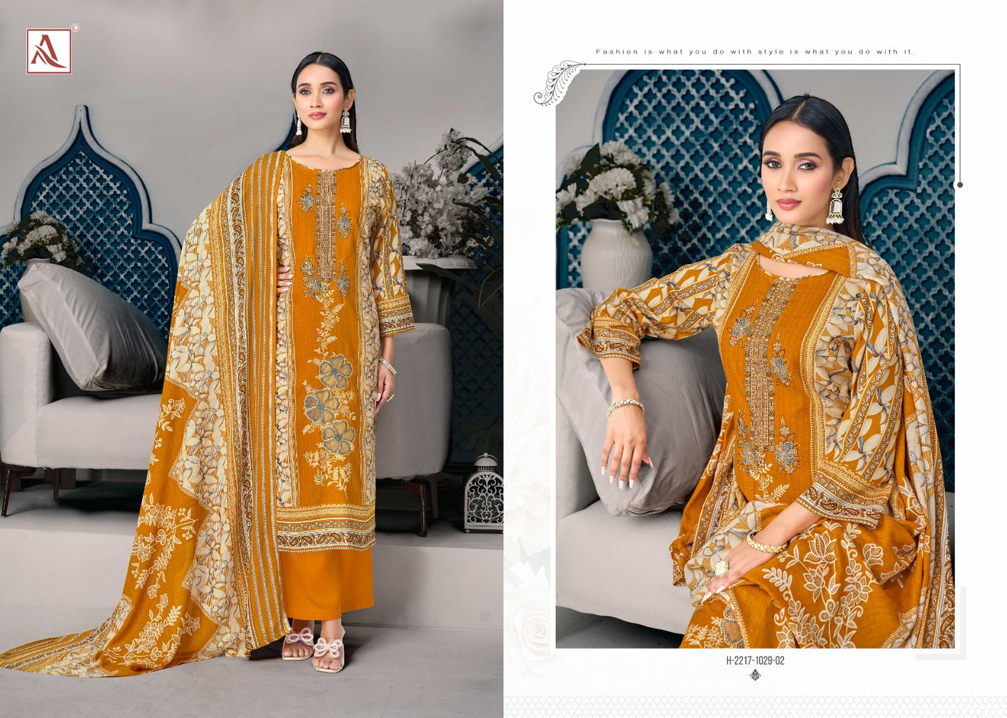 Rihaana Edition 23 Alok Cambric Cotton Karachi Salwar Suits Wholesale