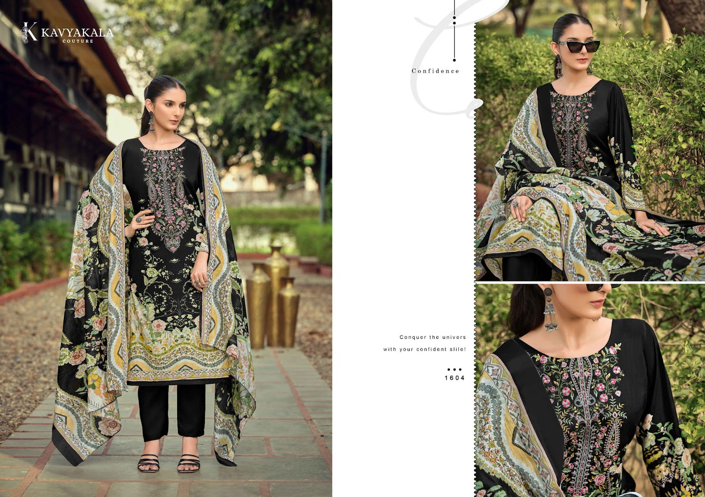 Rihaana Vol 16 Kavyakala Lawn Cotton Karachi Salwar Suits Exporter Ahmedabad