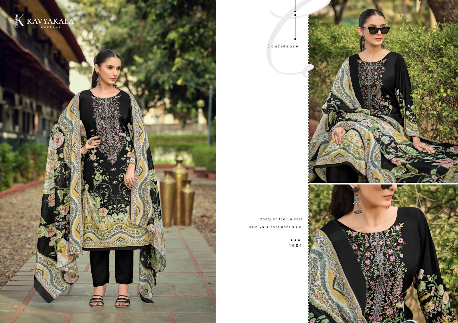 Rihaana Vol 16 Kavyakala Lawn Cotton Karachi Salwar Suits Exporter Ahmedabad
