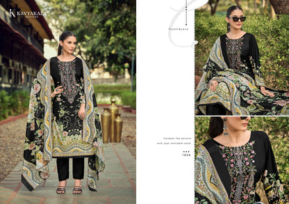 Rihaana Vol 16 Kavyakala Lawn Cotton Karachi Salwar Suits Exporter Ahmedabad
