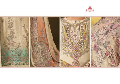 Rim Zim 3 Relssa Fabrics Maslin Pant Style Suits Supplier India