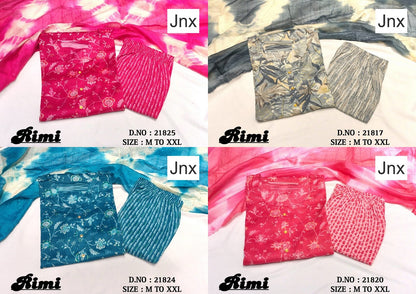 Rimi 0906 Jnx Capsule Print Readymade Pant Style Suits Wholesaler Ahmedabad