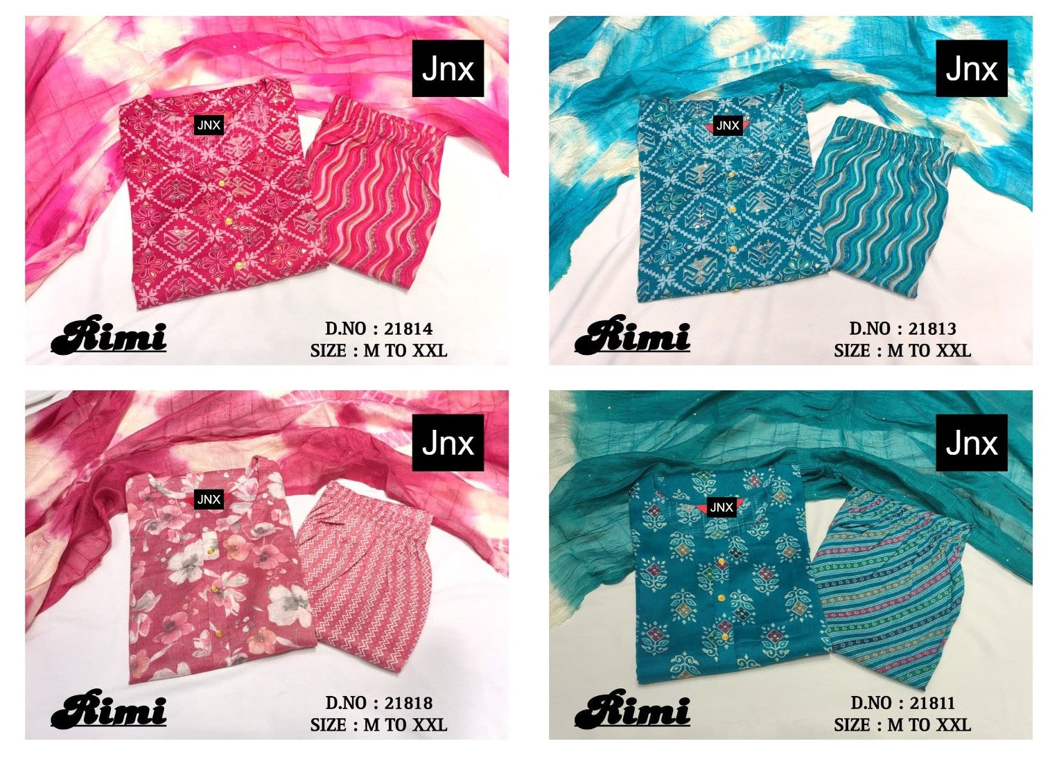 Rimi 151225 Jnx Capsule Readymade Pant Style Suits Supplier Gujarat