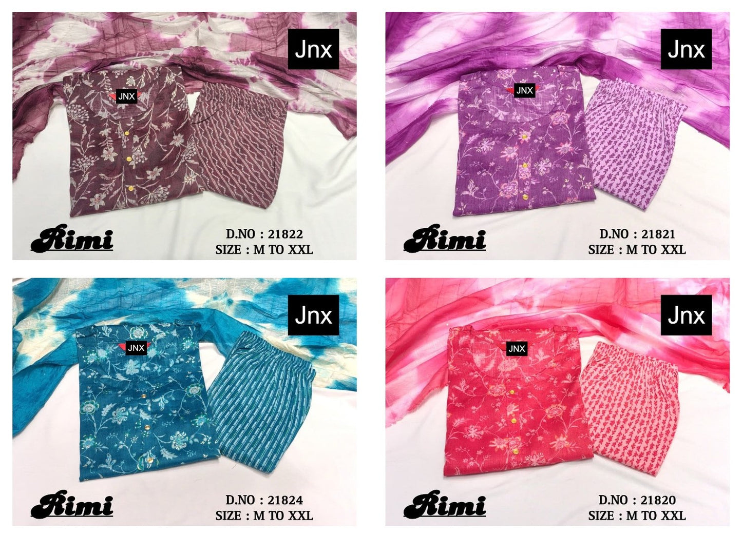 Rimi 151225 Jnx Capsule Readymade Pant Style Suits Supplier Gujarat