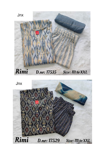 Rimi Jnx Capsule Readymade Pant Style Suits Supplier
