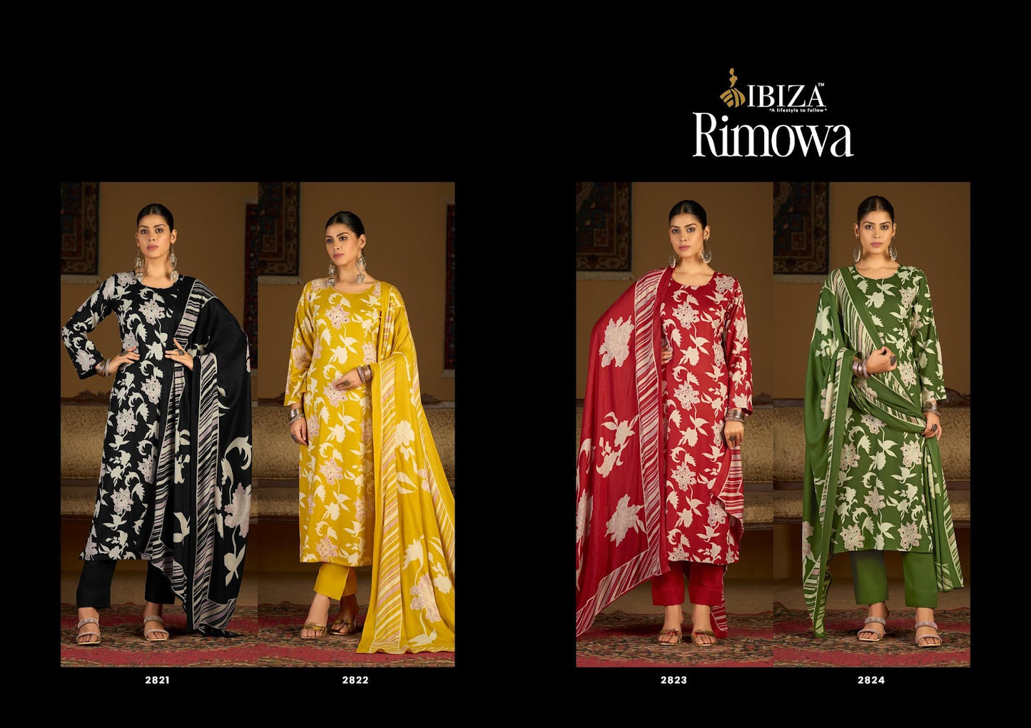 Rimowa Ibiza Pashmina Suits Wholesaler Gujarat