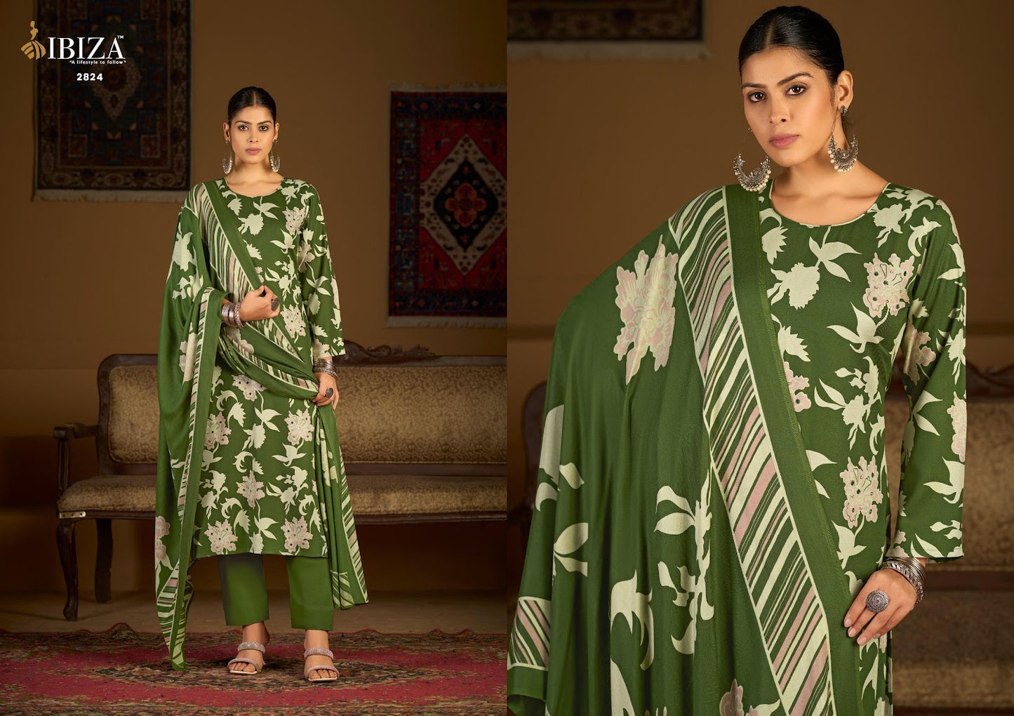 Rimowa Ibiza Pashmina Suits Wholesaler Gujarat