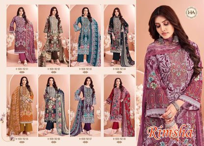 Rimsha Alok Harshit Fashion Pure Viscose Karachi Salwar Suits Manufacturer Gujarat