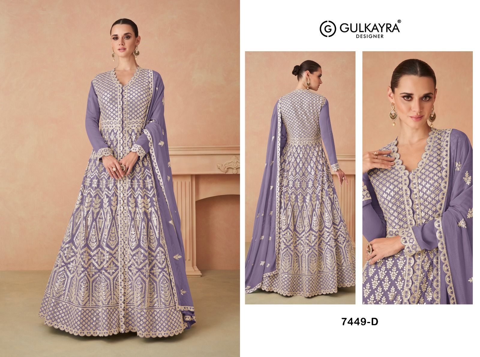 Rimsha Gulkayra Designer Georgette Readymade Skirt Style Suits Manufacturer Gujarat