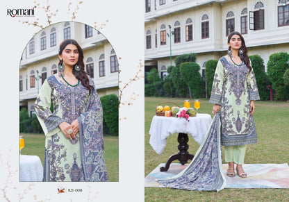 Rimsha Romani Cotton Karachi Salwar Suits Manufacturer India