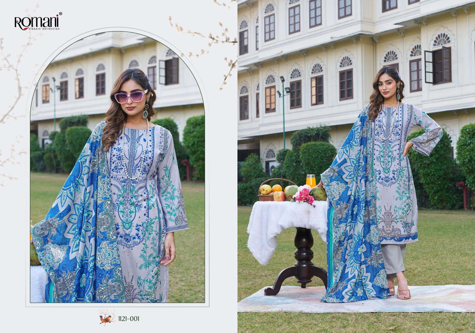 Rimsha Romani Cotton Karachi Salwar Suits Manufacturer India