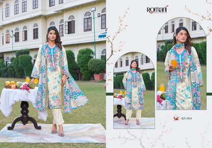 Rimsha Romani Cotton Karachi Salwar Suits Manufacturer India