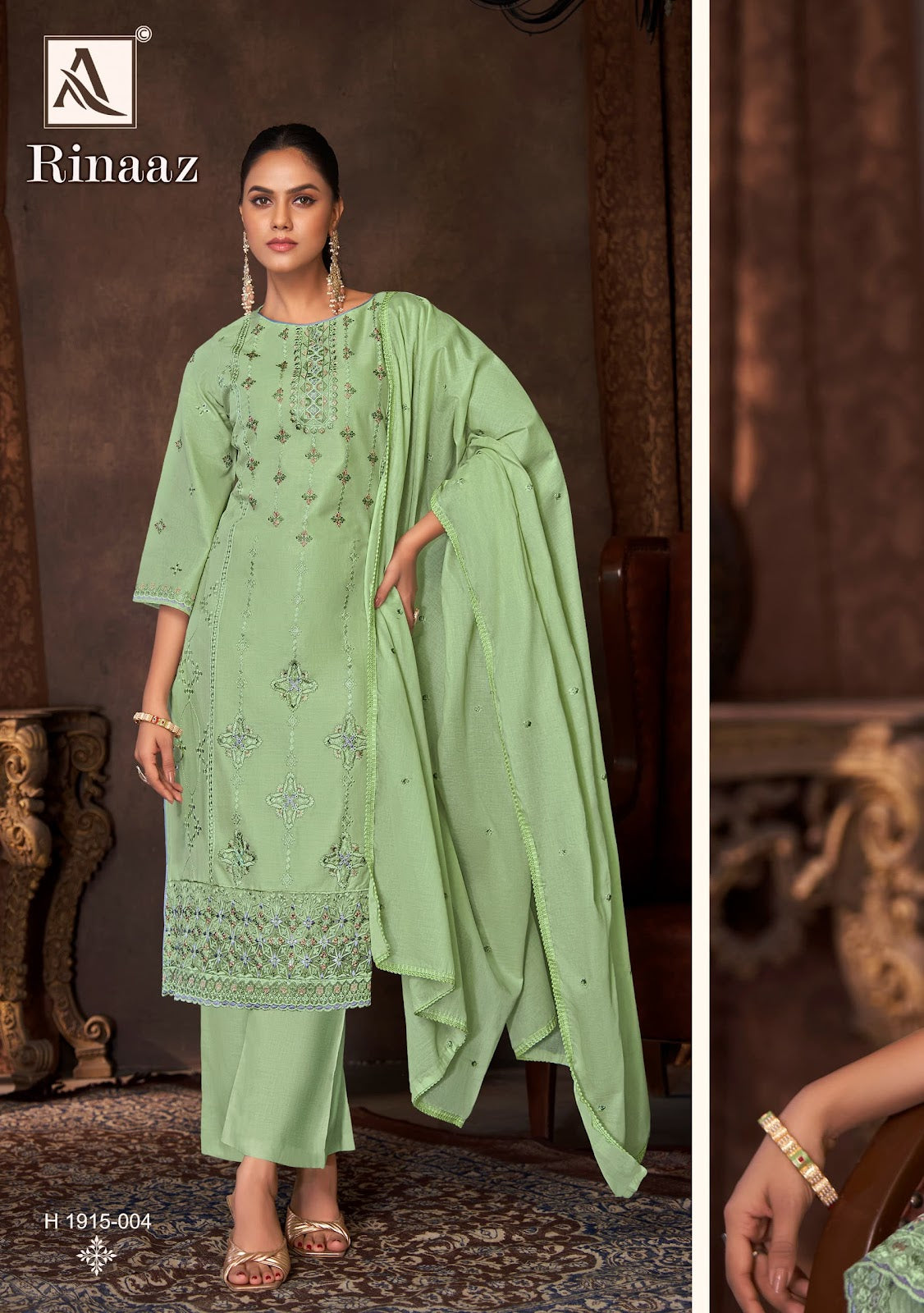 Rinaaz Alok Cambric Cotton Pakistani Salwar Suits Manufacturer India