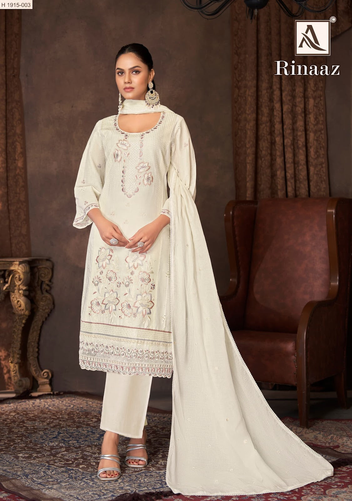 Rinaaz Alok Cambric Cotton Pakistani Salwar Suits Manufacturer India