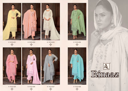Rinaaz Alok Cambric Cotton Pakistani Salwar Suits Manufacturer India