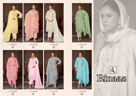 Rinaaz Alok Cambric Cotton Pakistani Salwar Suits Manufacturer India