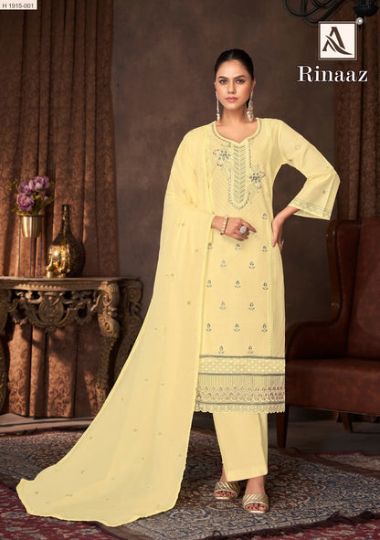 Rinaaz Alok Cambric Cotton Pakistani Salwar Suits Manufacturer India
