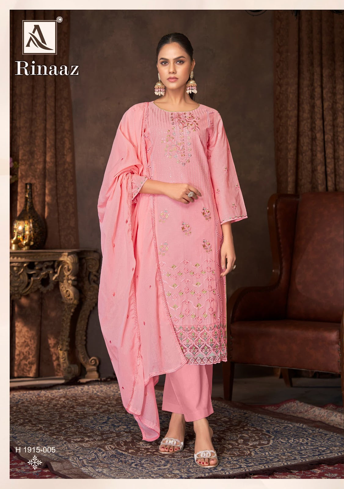 Rinaaz Alok Cambric Cotton Pakistani Salwar Suits Manufacturer India