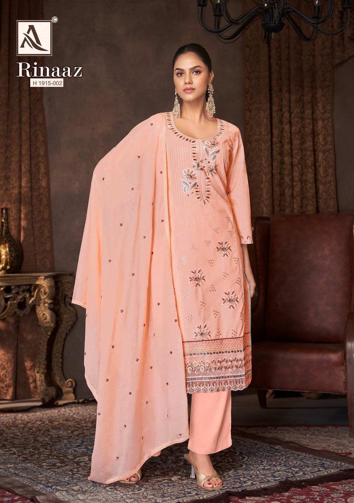 Rinaaz Alok Cambric Cotton Pakistani Salwar Suits Manufacturer India