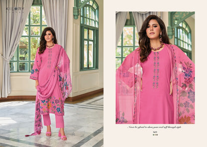 Rinaaz Kilory Pure Lawn Pant Style Suits Wholesaler India