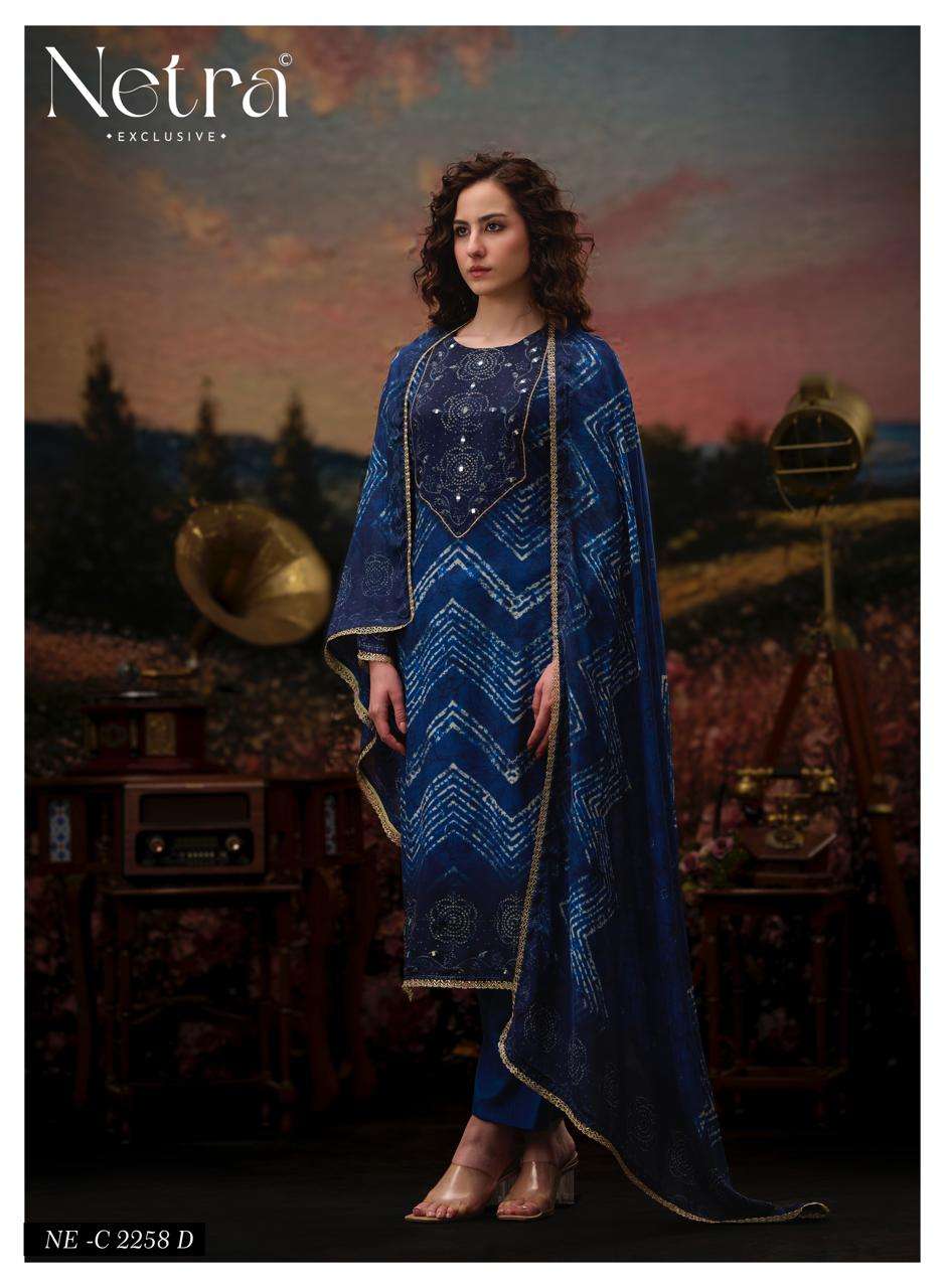 Rinkal Netra Bemberg Pant Style Suits Exporter Gujarat