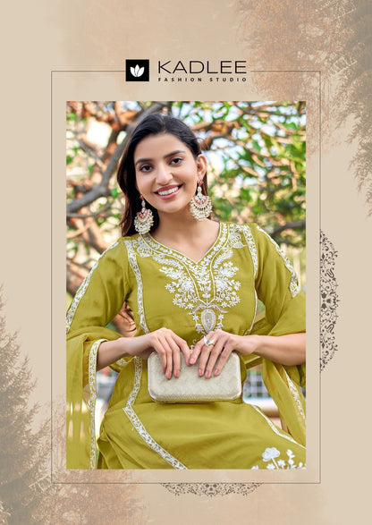 Risha Kadlee Viscose Weaving Readymade Pant Style Suits Manufacturer India