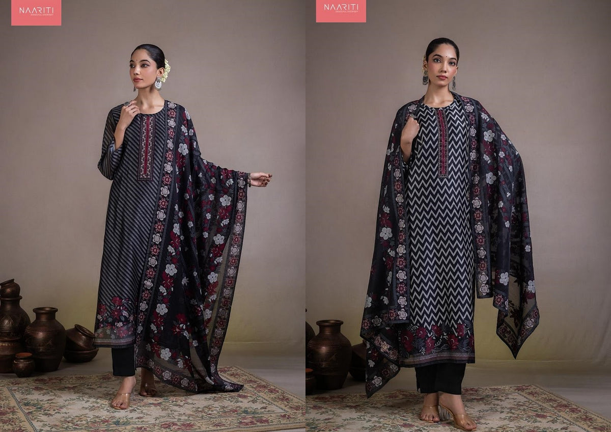 Rishika Naariti Tissue Silk Pant Style Suits Manufacturer India