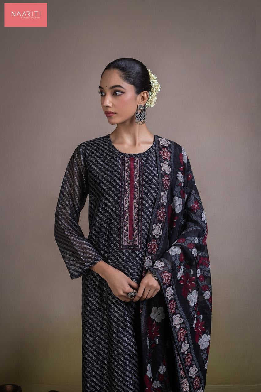 Rishika Naariti Tissue Silk Pant Style Suits Manufacturer India