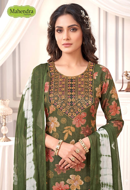 Rishika Vol 17 Mahendra Fashion Capsule Readymade Pant Style Suits Manufacturer Ahmedabad