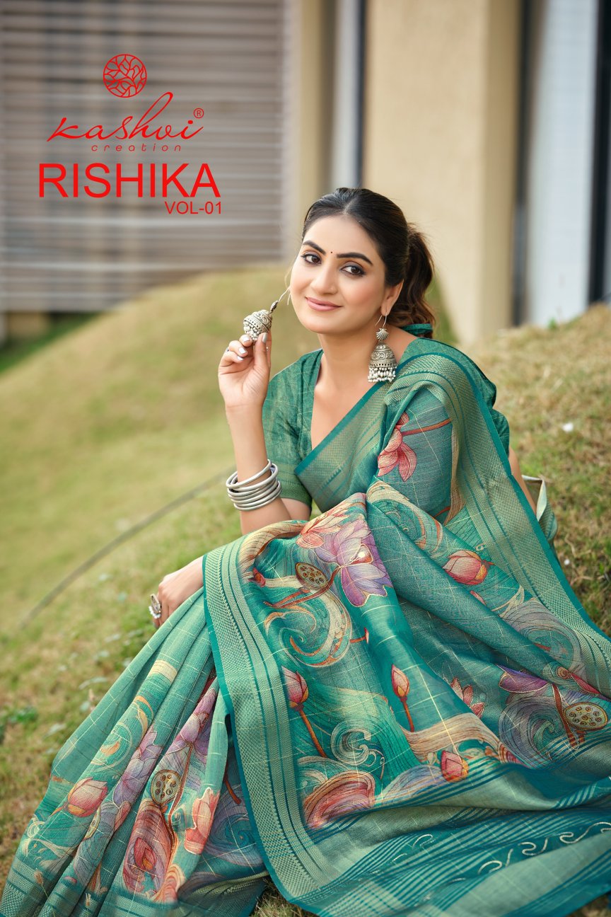 Rishika Vol 1 Kashvi Creation Sarees Supplier India