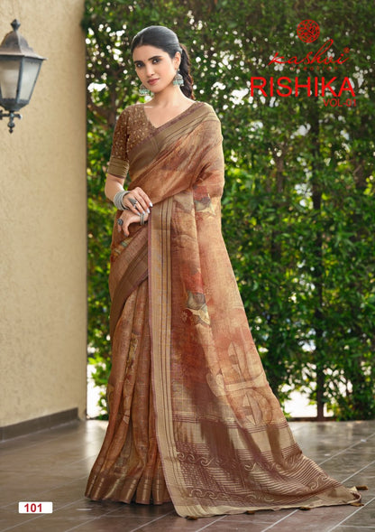 Rishika Vol 1 Kashvi Creation Sarees Supplier India