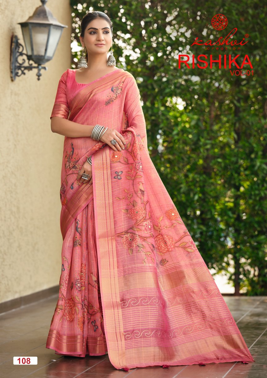 Rishika Vol 1 Kashvi Creation Sarees Supplier India