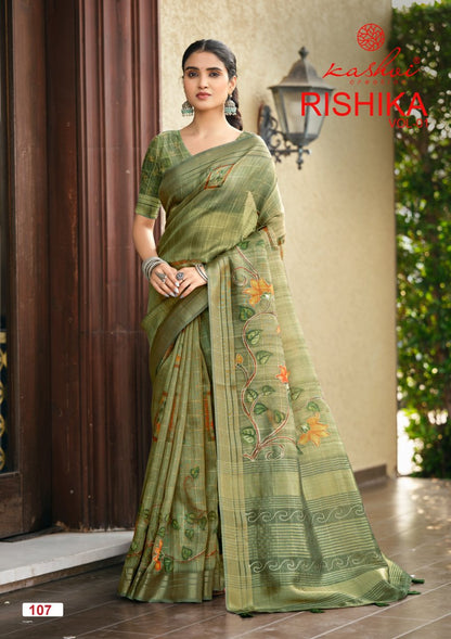 Rishika Vol 1 Kashvi Creation Sarees Supplier India