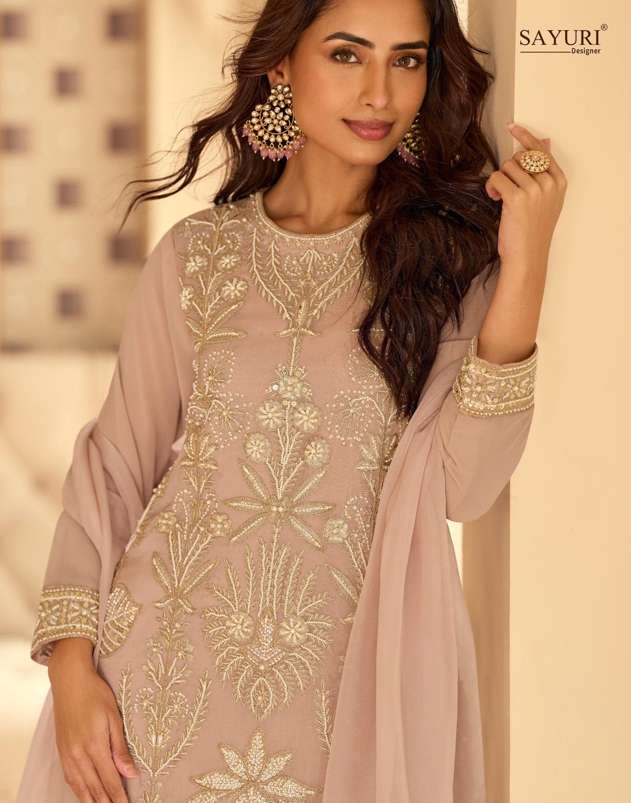 Rishta Sayuri Georgette Readymade Suits Wholesale Rate