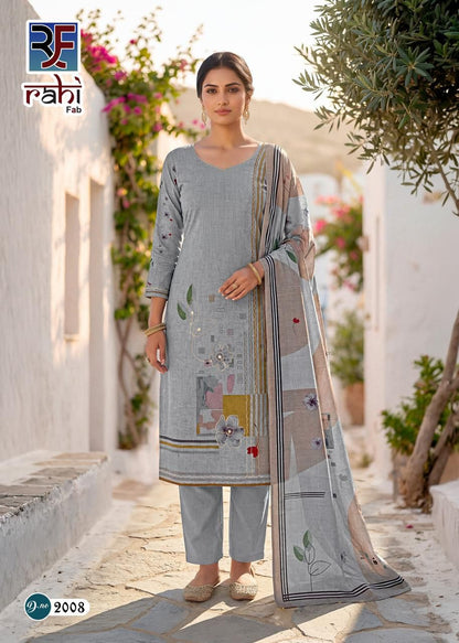 Rising Gold Vol 2 Rahi Fab Cotton Karachi Salwar Suits Supplier India