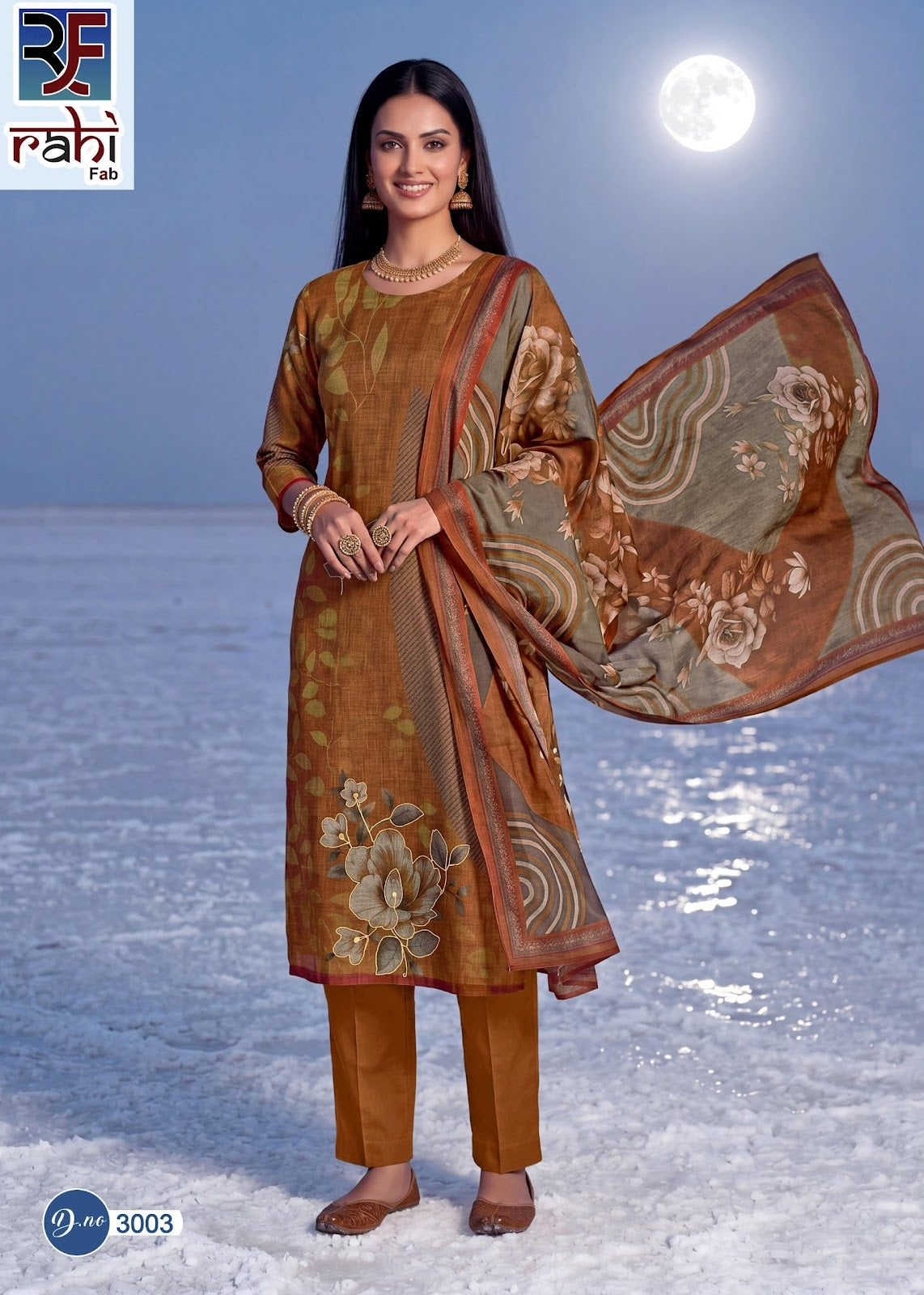 Rising Gold Vol 3 Rahi Fab Cotton Karachi Salwar Suits Wholesaler