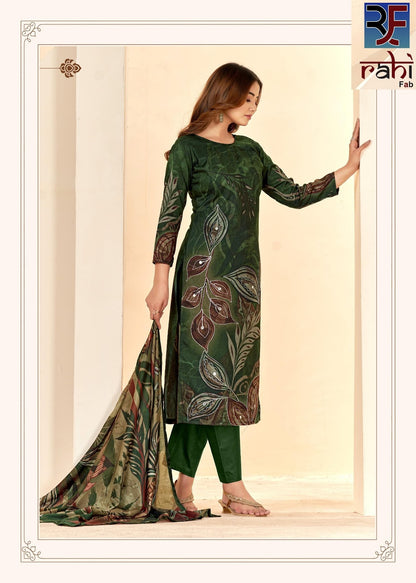 Rising Silver Rahi Fab Cotton Karachi Readymade Suits Wholesale Price