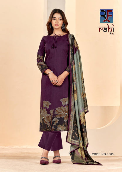 Rising Silver Rahi Fab Cotton Karachi Readymade Suits Wholesale Price