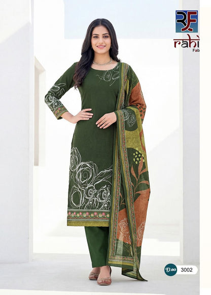 Rising Silver Vol 3 Rahi Fab Cotton Karachi Salwar Suits Wholesale